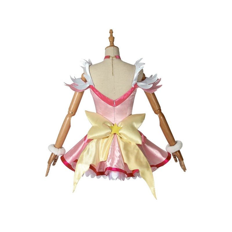 Fantasia de Cosplay Hikaru Hoshina Cure Star - Traje Star Twinkle PreCure para Fãs de Cosplay - Estrela Cosplay
