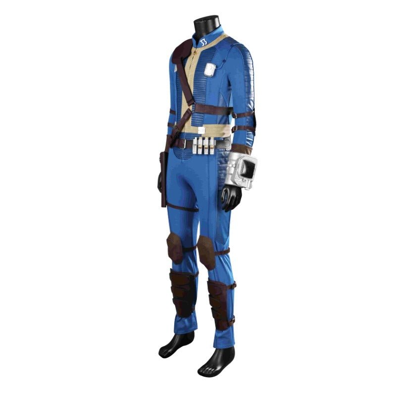 Traje de Cosplay Fallout Overseer Hank para Homens - Fantasia de Halloween e Carnaval - Estrela Cosplay