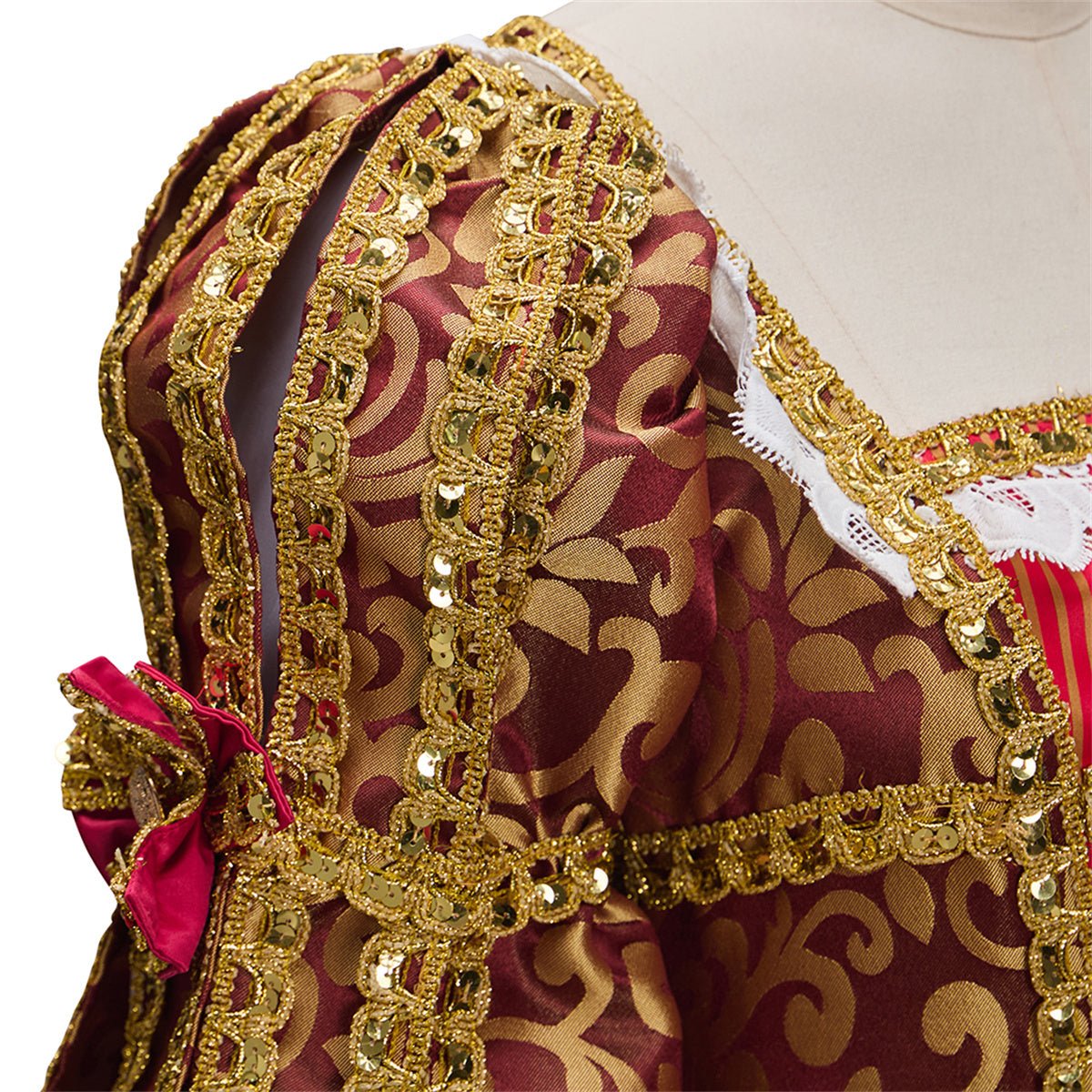 Traje de Cosplay Nobreza Real com Capuz e Capa – Elegante Vestido de Fantasia para Entusiastas de Cosplay - Estrela Cosplay