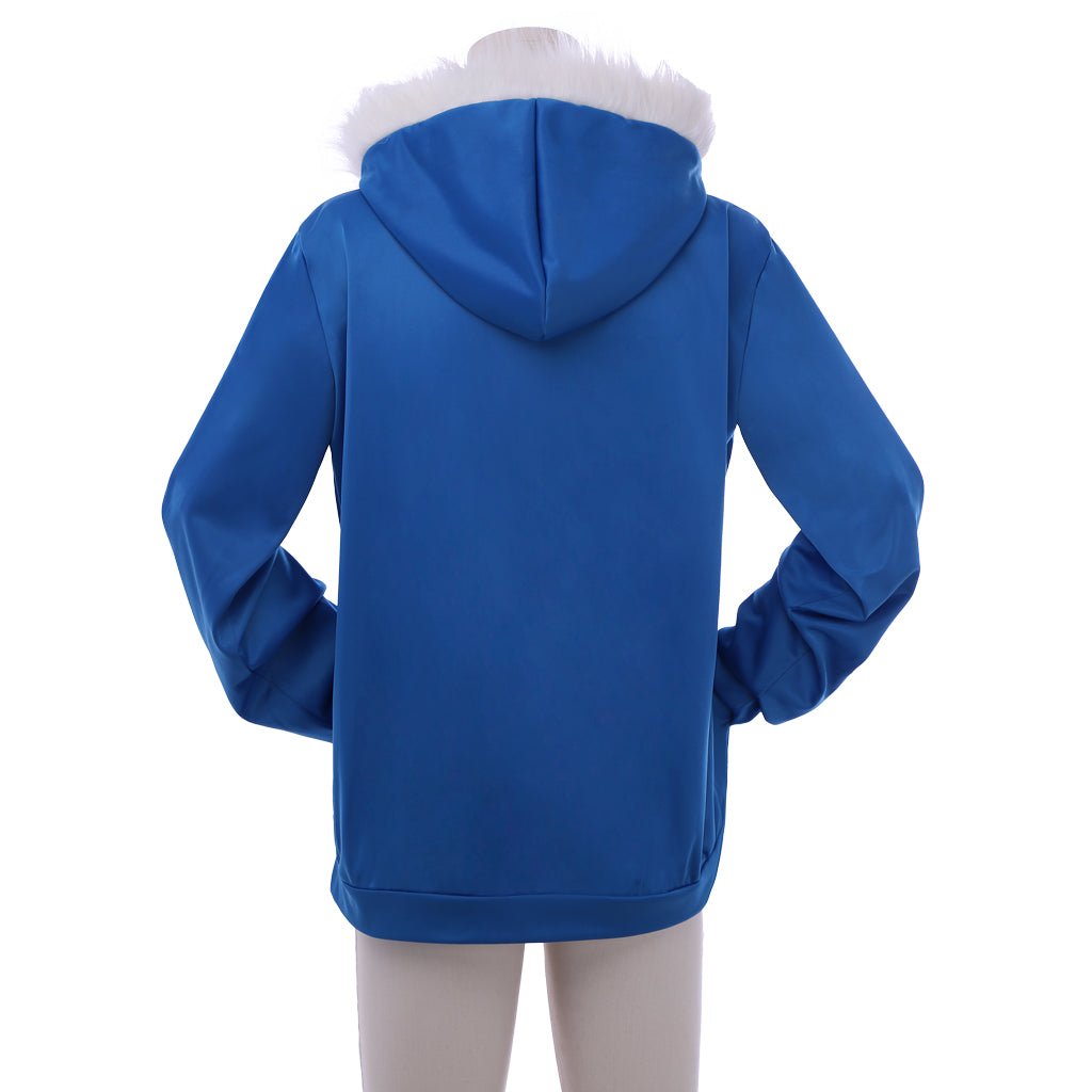 Fantasia de Cosplay Undertale Sans para Homens – Casaco Azul Traje de Jogo - Estrela Cosplay