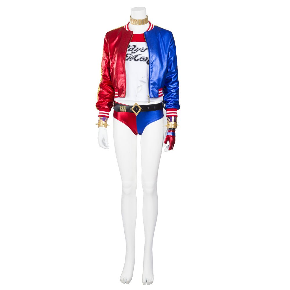 Fantasia Harley Quinn Suicide Squad Cosplay - Qualidade Premium de Filme - Estrela Cosplay
