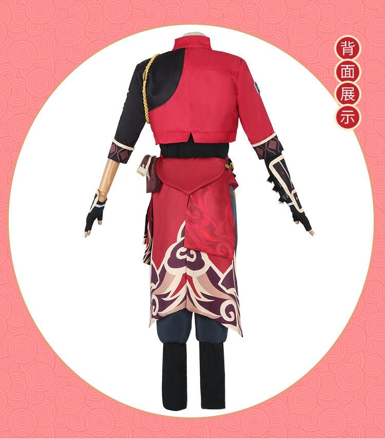 Fantasia Thoma Genshin Impact – Conjunto Completo Traje 5 Estrelas Inazuma para Homens - Estrela Cosplay