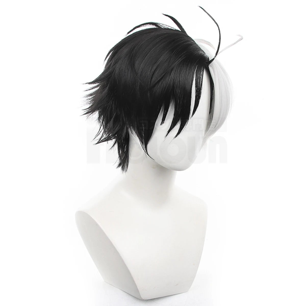 Peruca de Cosplay Haruka Sakura de Wind Breaker, Fibra Sintética de Alta Qualidade, Tamanho Ajustável, Presente para Halloween - Estrela Cosplay