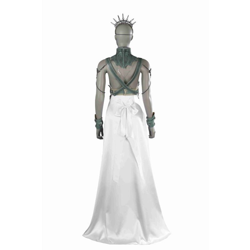 Fantasia de Tifa Lockhart - Saia Elegante do Jogo FF7 Renascimento para Halloween e Palco - Estrela Cosplay