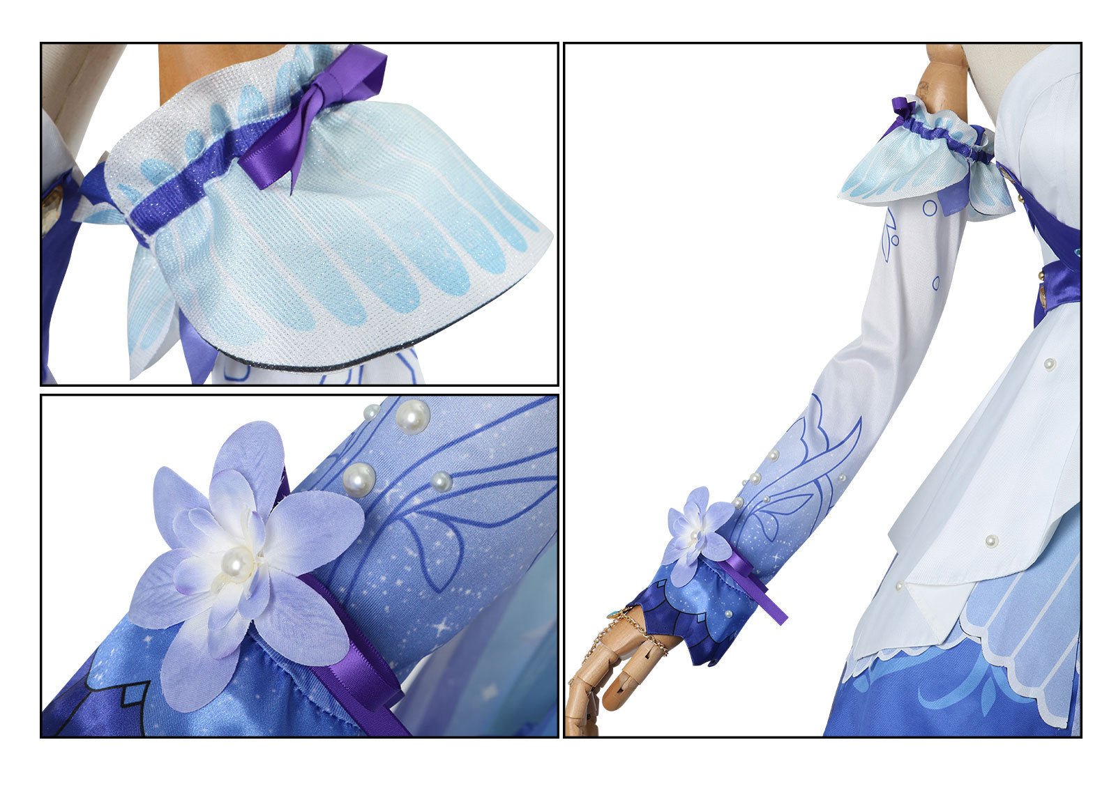 Traje de Cosplay de Nilou de Genshin Impact – Elegante Roupa Chabon Breath - Estrela Cosplay