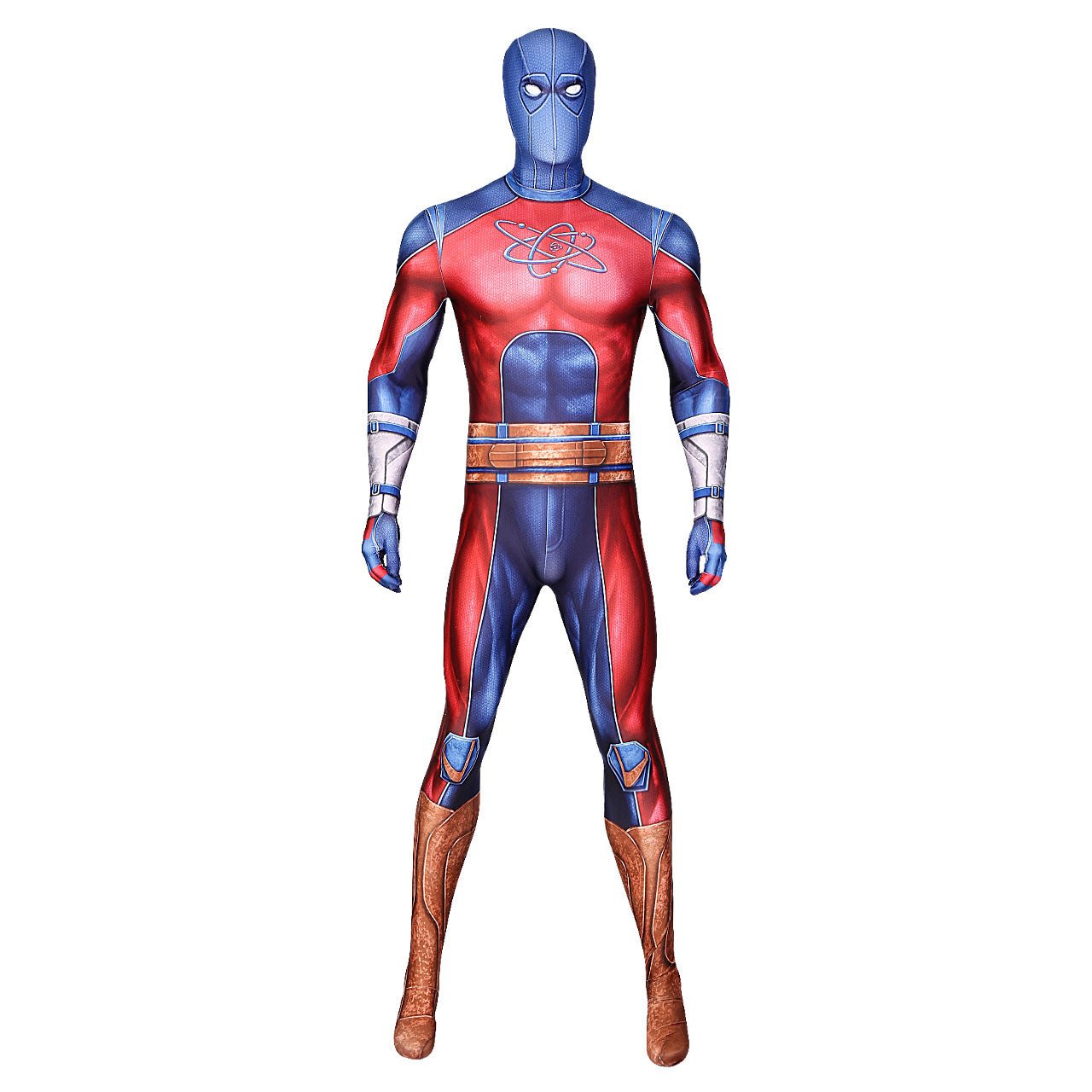 Fantasia de Black Adam Atom Smasher Cosplay Super-Herói Traje de Halloween para Homens - Estrela Cosplay