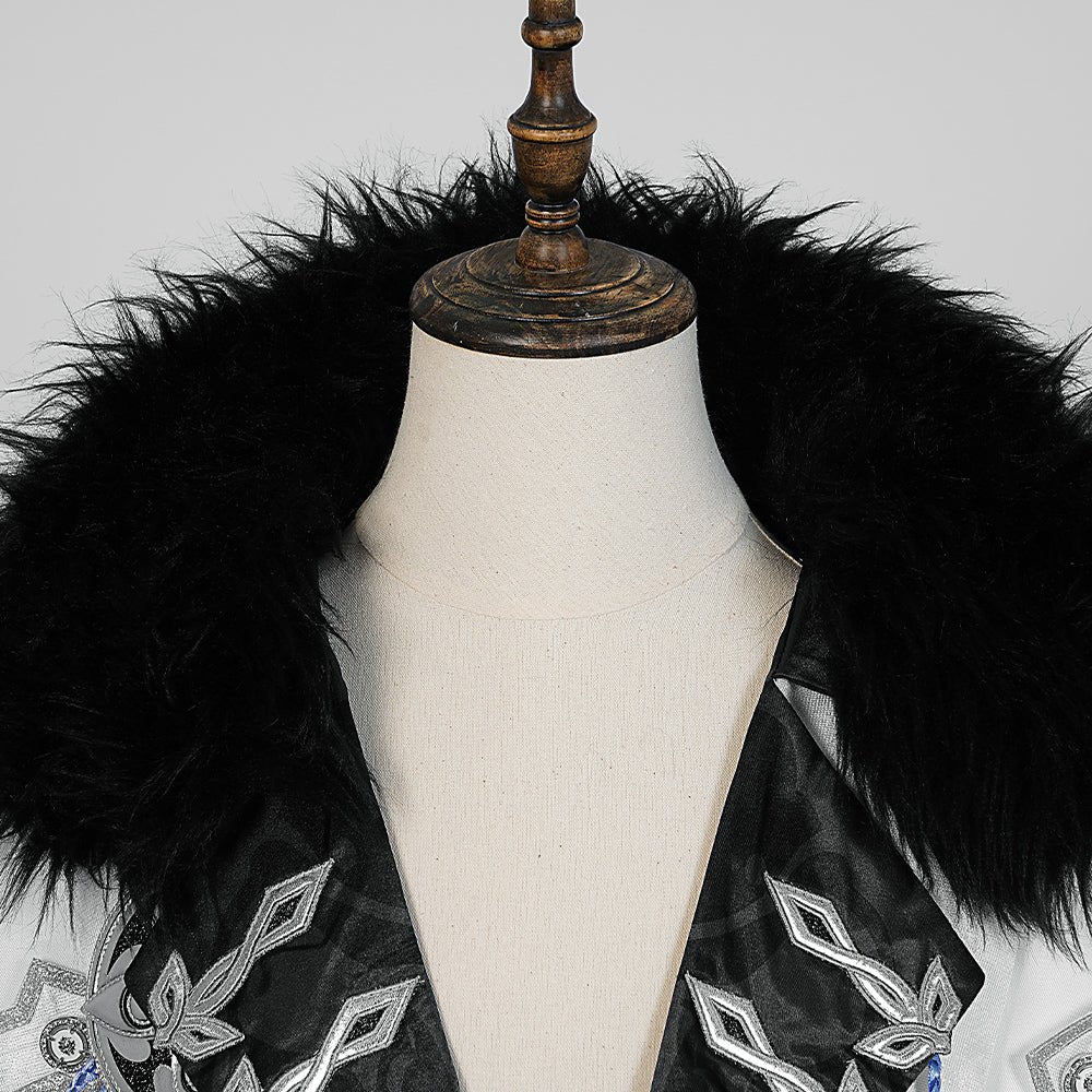 Fantasia Genshin Impact Capa Fatui Pierr Pantalone Tartaglia Traje Arlequim Doutor Sandrone Columbina Capa Regretor - Estrela Cosplay