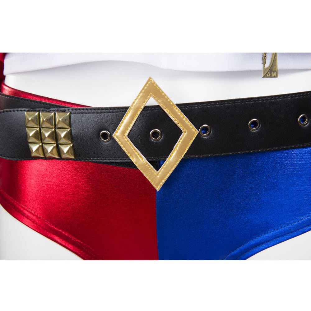 Fantasia Harley Quinn Suicide Squad Cosplay - Qualidade Premium de Filme - Estrela Cosplay