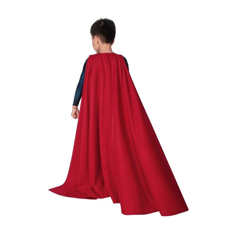 Traje de Cosplay Superman para Crianças Clark Kent Homem de Aço Impresso 3D Artesanal - Estrela Cosplay