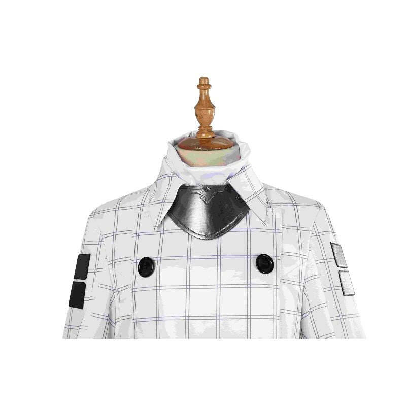 Fantasia de Sephiroth de FF7 Ever Crise - Casaco Branco de Alta Qualidade para Halloween e Festas - Estrela Cosplay