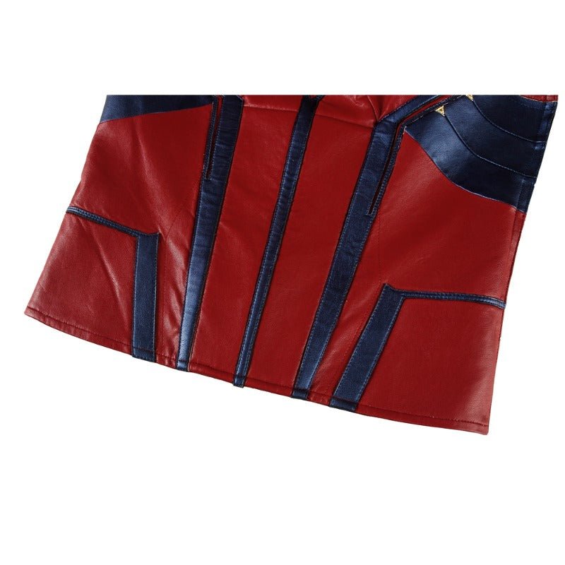 Fantasia de Captain Marvel Endgame - Macacão com Sapatos - Traje de Herói Avengers 4 - Estrela Cosplay