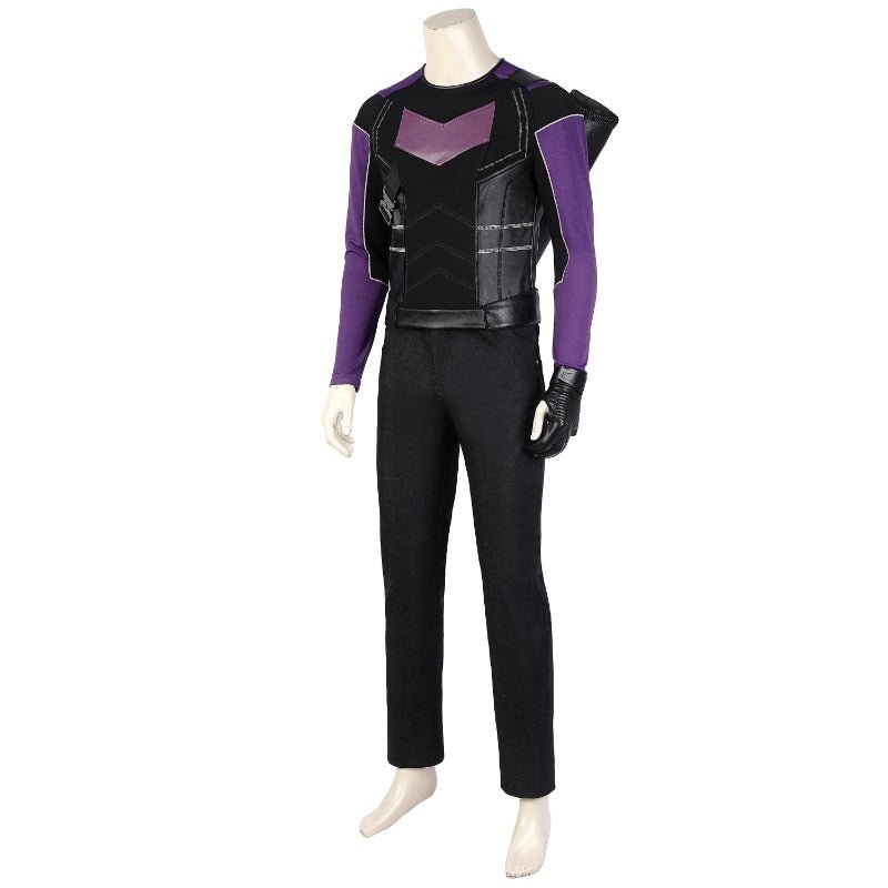 Fantasia de Hawkeye Conjunto Completo com Aljava para Halloween e Carnaval - Estrela Cosplay