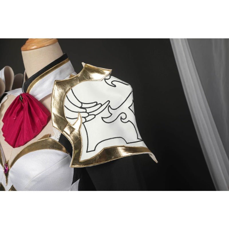 Traje de Cosplay Noelle de Genshin Impact - Conjunto Completo de Armadura de Cavaleira para Fãs - Estrela Cosplay