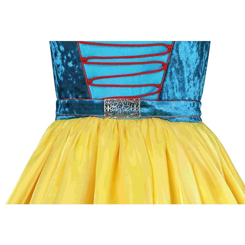 Vestido de Fantasia Branca de Neve 2025 Cosplay para Mulheres - Estrela Cosplay