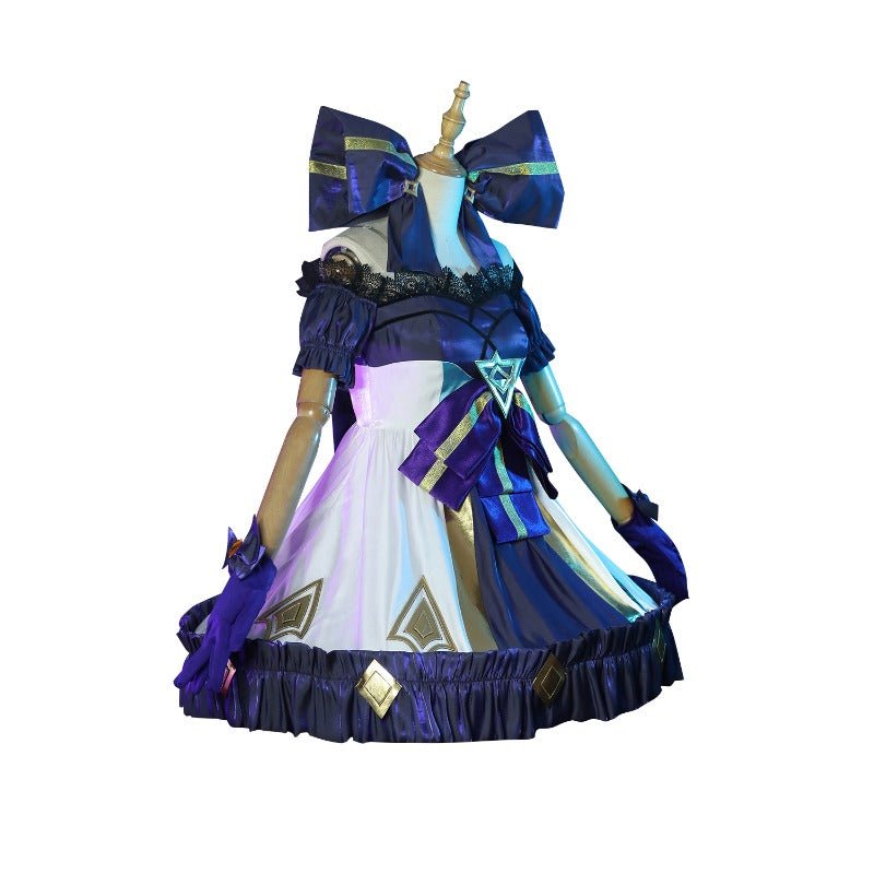 Traje de Cosplay Gwen de League of Legends - Visual Estiloso para Fãs - Estrela Cosplay