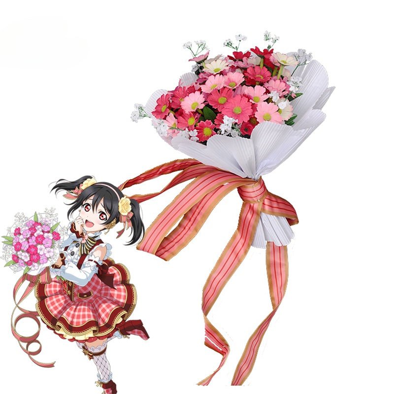 Bouquet de Flores Cosplay LoveLive Yazawa Nico Nozomi Tojo Eli Rin Sonoda Umi Kotori Maki - Estrela Cosplay