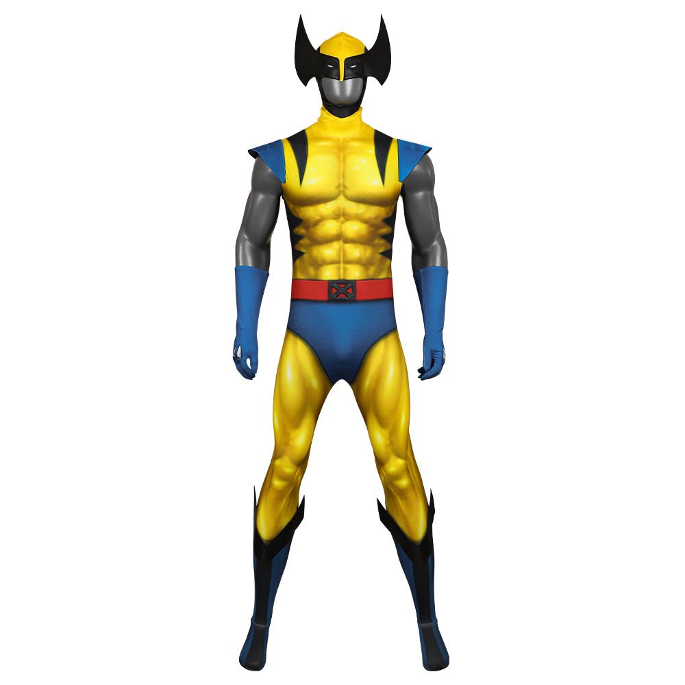 Traje de Cosplay Wolverine X-Men - Bodysuit, Máscara e Garras para Fãs de Super-heróis - Estrela Cosplay