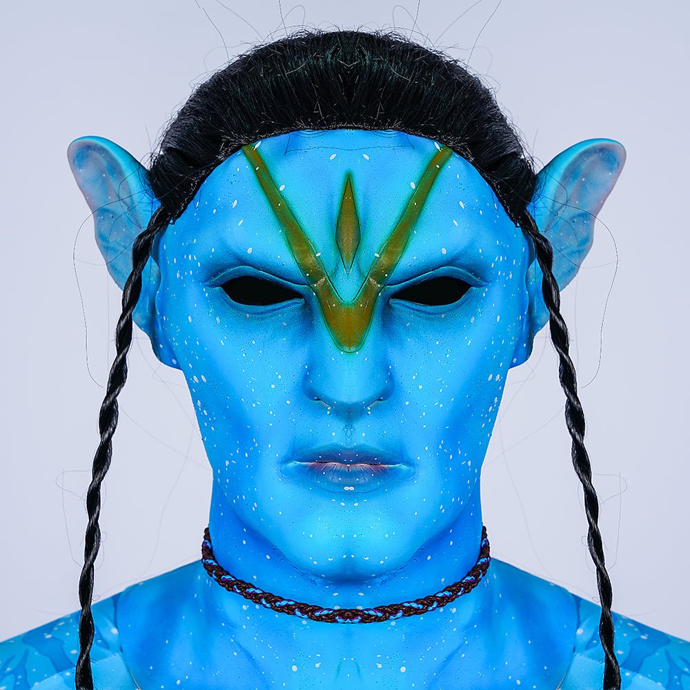 Fantasia Jake Sully - Avatar: O Caminho da Água - Traje Guerreiro Masculino para Halloween e Eventos - Estrela Cosplay