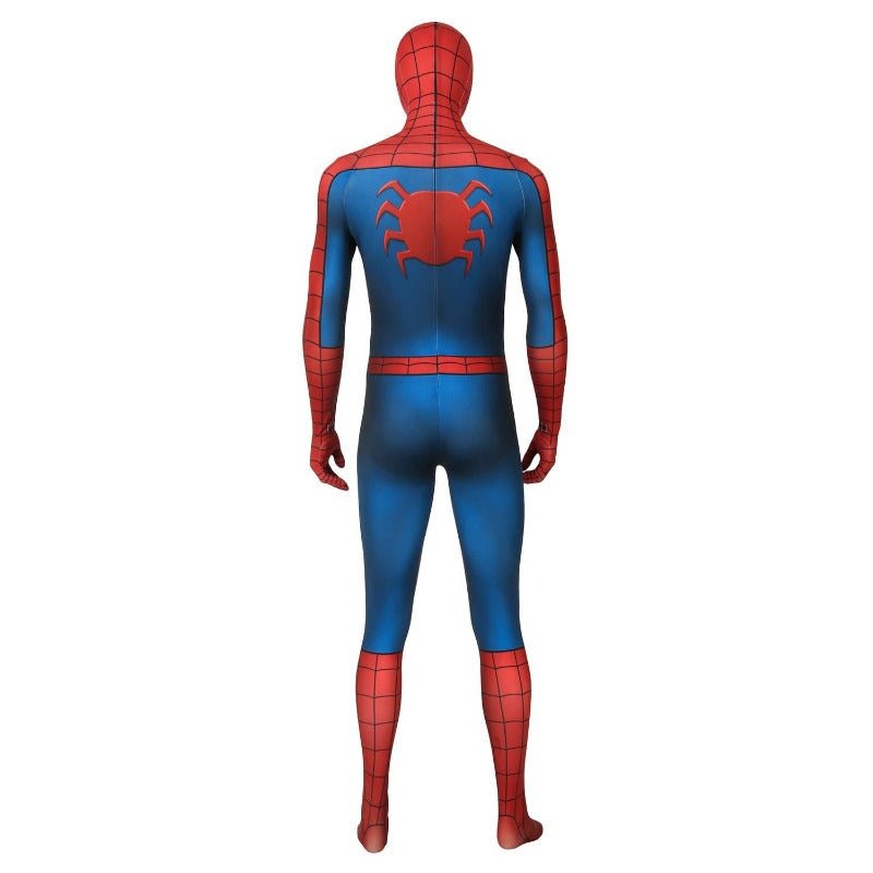 Traje 3D Zentai do Homem-Aranha - Fantasia de Cosplay Inspirada no PS4 para Halloween - Estrela Cosplay