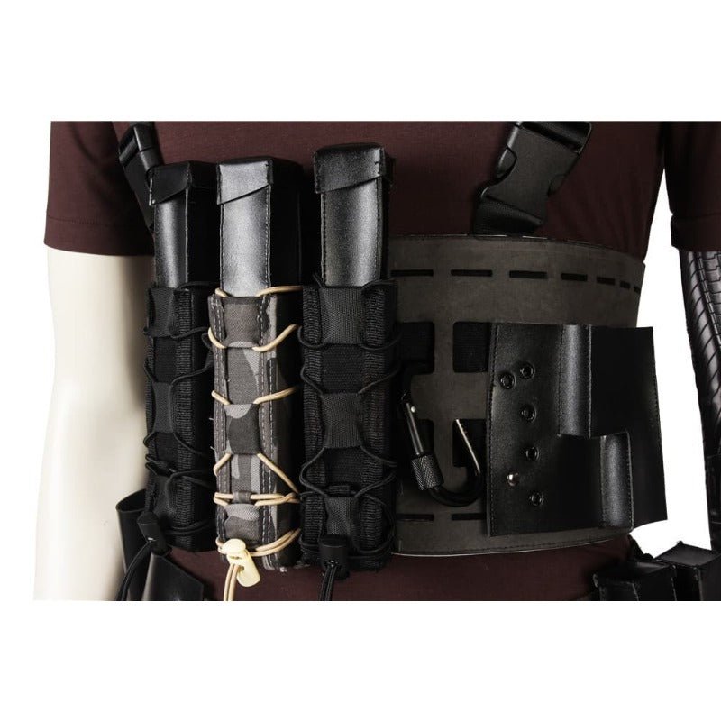 Fantasia de Cosplay Cable & Deadpool 2 - Conjunto Completo Com Sapatos da Série Cosplay de Jogo - Estrela Cosplay