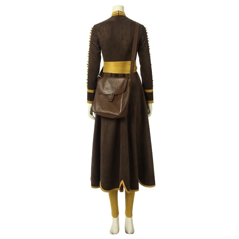 Vestido de Princesa Anna Rainha do Gelo 2 Cosplay Completo para Adultos - Estrela Cosplay