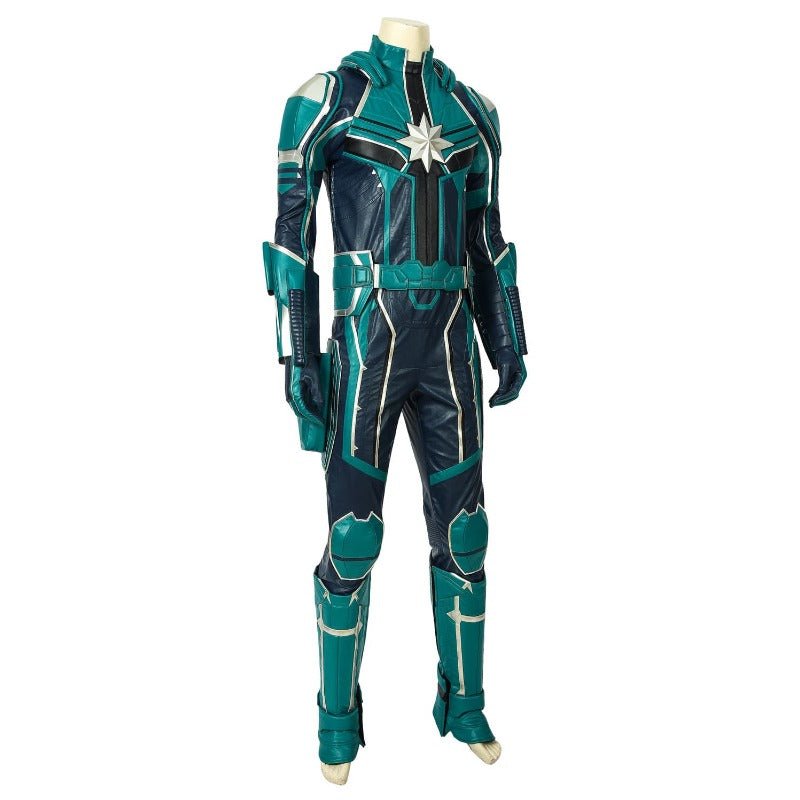 Traje de Cosplay Yon Rogg Star Force Captain Marvel - Couro Premium - Estrela Cosplay