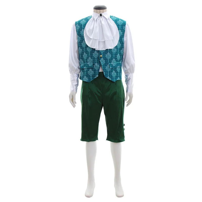 Conjunto de Casaco e Camisa Steampunk Medieval - Príncipe Vitoriano Edwardiano | Estrela do Cosplay - Estrela Cosplay