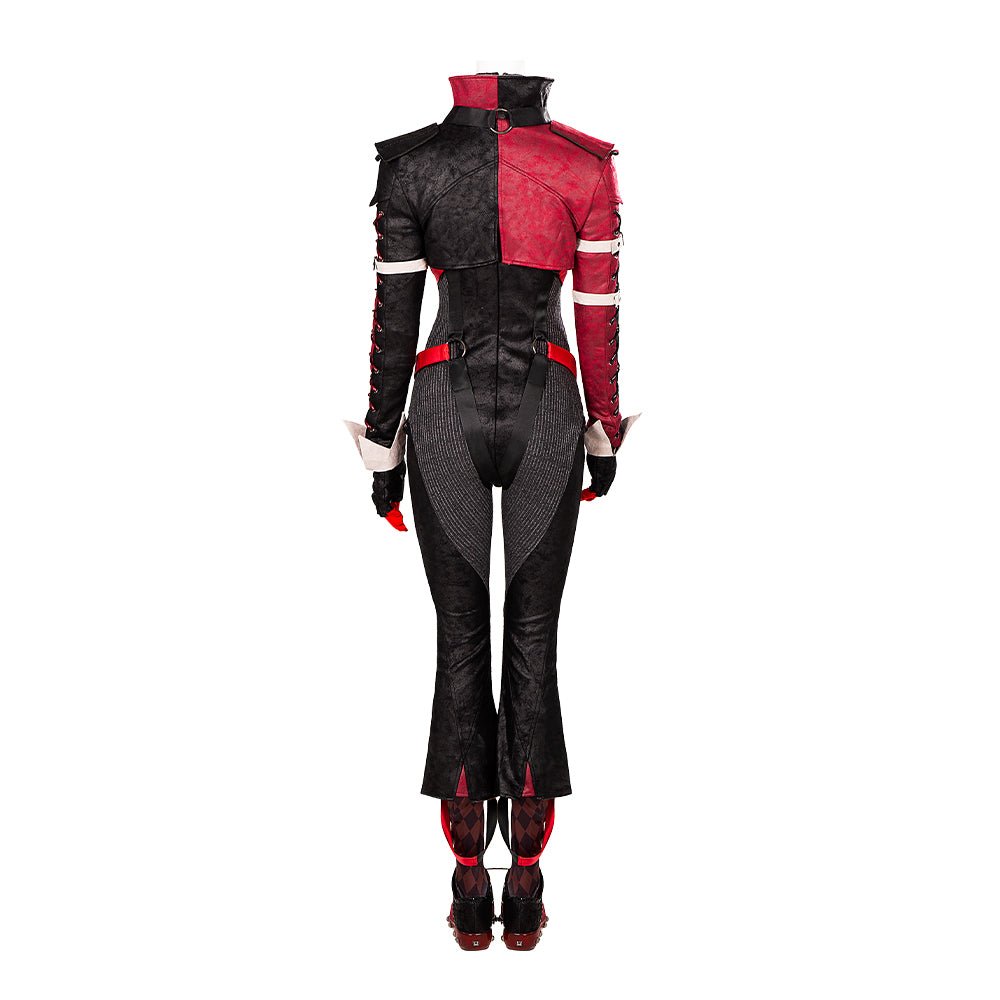 Fantasia de Cosplay Harley Quinn Gotham Knights DC Game - Qualidade Premium - Estrela Cosplay