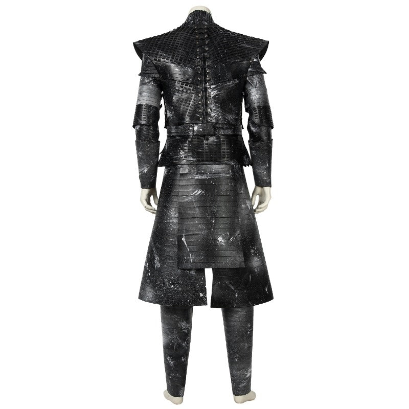 Fantasia de Cosplay do Rei da Noite de Game of Thrones – Traje de Comandante Caminhante Branco para Halloween - Estrela Cosplay