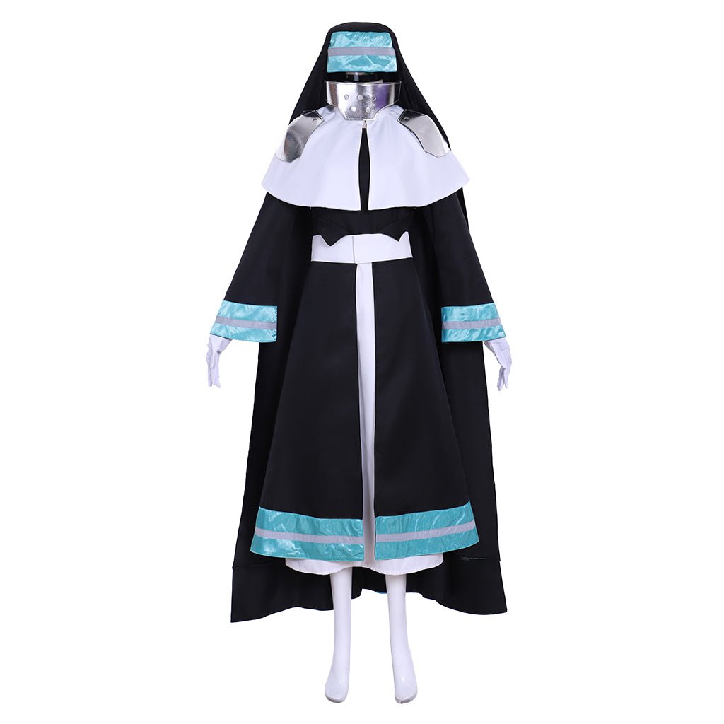 Traje de Cosplay de Irmã Iris de Fire Force - Traje de Freira de Anime - Estrela Cosplay