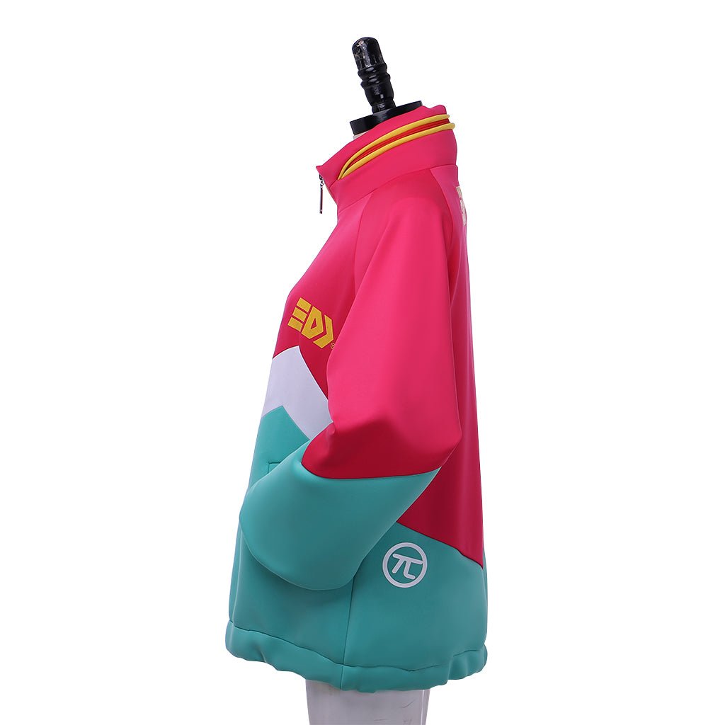 Fantasia de Cosplay Splatoon 2 Inkling Squid - Casaco Moletom Casual Unissex para Adultos - Estrela Cosplay