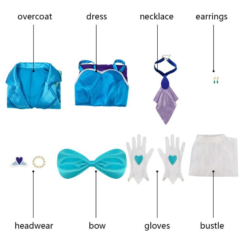 Fantasia de Cosplay Cure Fontaine - Healin' Good Pretty Cure para Halloween e Eventos - Estrela Cosplay