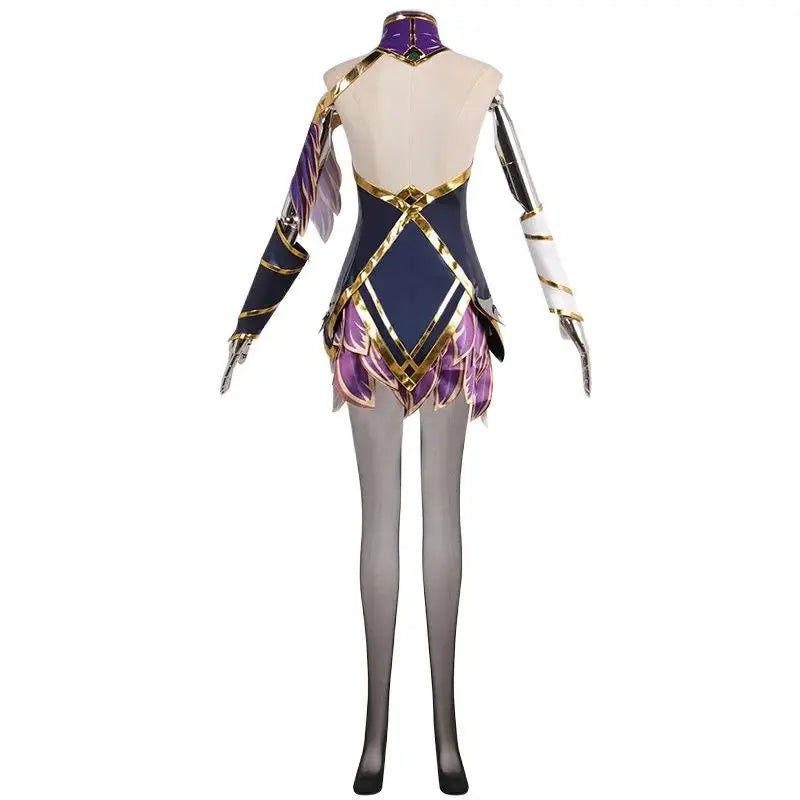 Fantasia de Cosplay de Ahri do LOL para Mulheres - Uniforme para Halloween e Carnaval - Estrela Cosplay