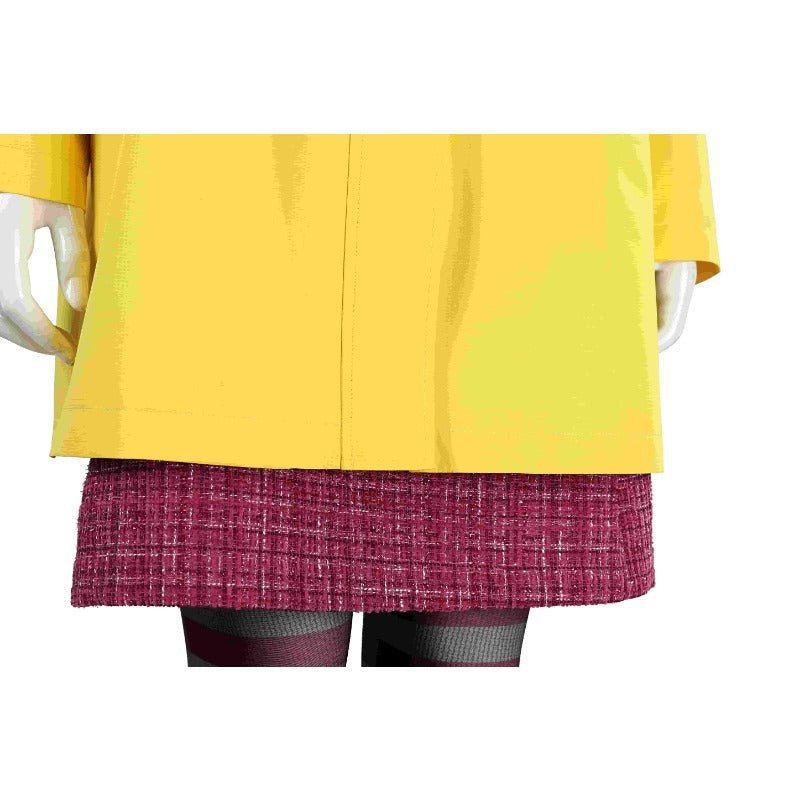 Fantasia de Cosplay de Mono Six de Little Nightmares 2 - Casaco Amarelo para Halloween - Estrela Cosplay