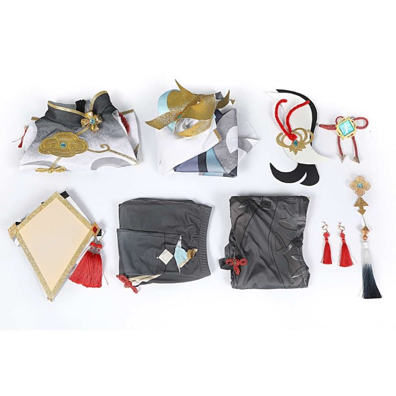 Fantasia de Shen He de Genshin Impact para Adultos - Presente de Halloween - Estrela Cosplay