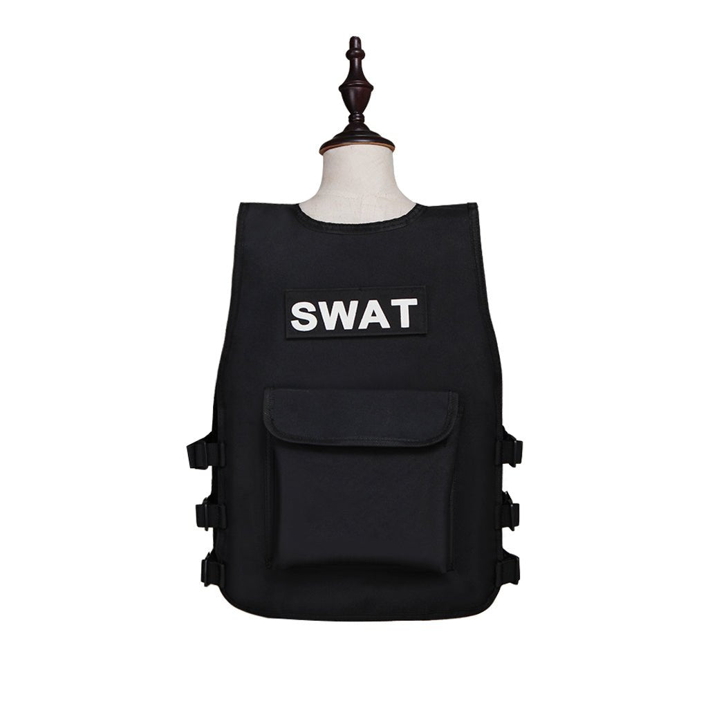 Colete Tático Airsoft para Crianças, Colete de Caça Camuflado, Fantasia Tática para Cosplay, Colete para Jogos de Guerra Sniper CS - Estrela Cosplay