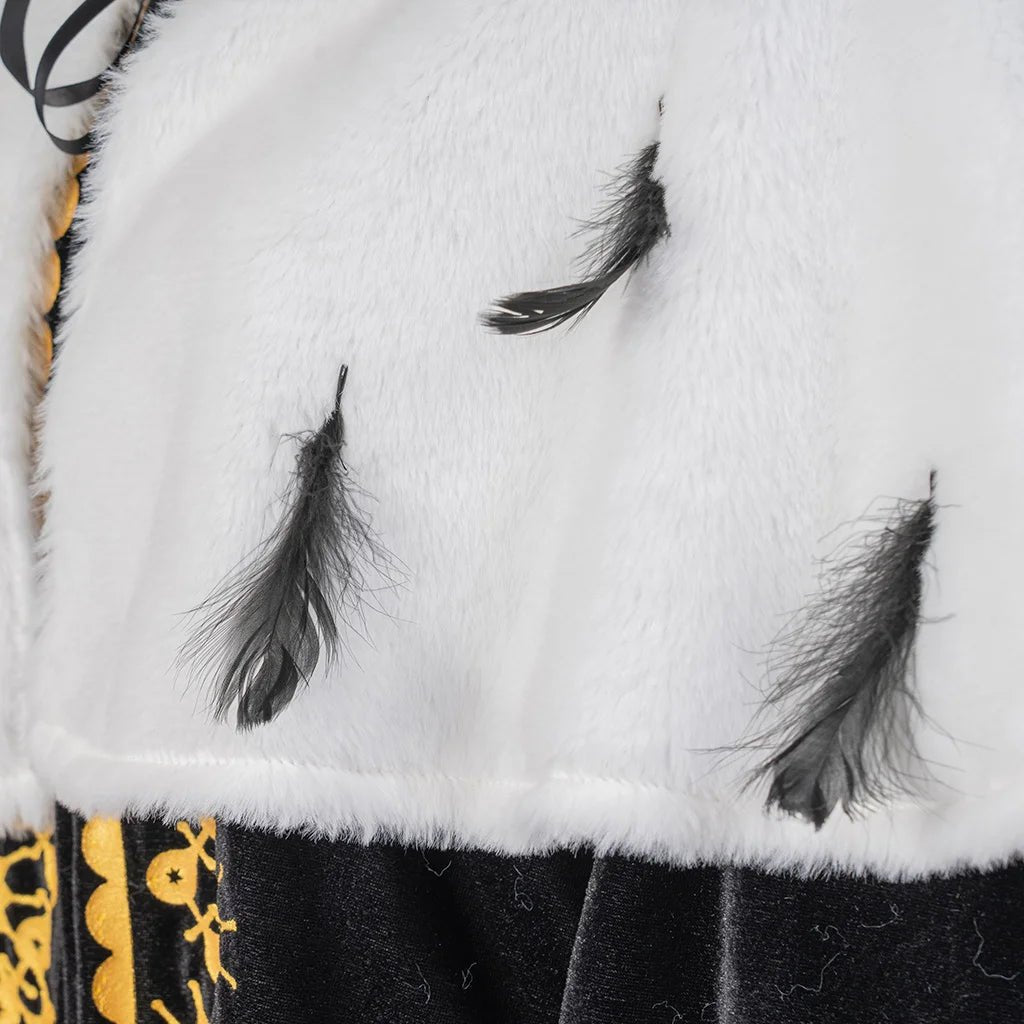 Capa de Cosplay Rei Príncipe - Luxuosa Capa Média para Halloween e Carnaval - Estrela Cosplay