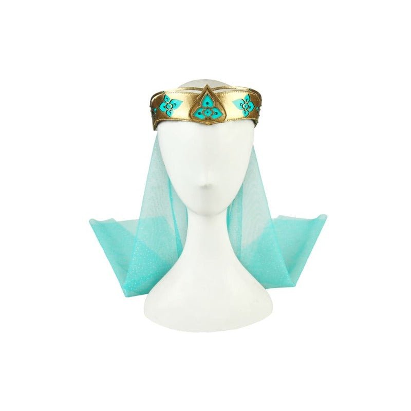 Fantasia Princesa Jasmine - Vestido Pavão Inspirado em Aladdin para Adultos - Estrela Cosplay