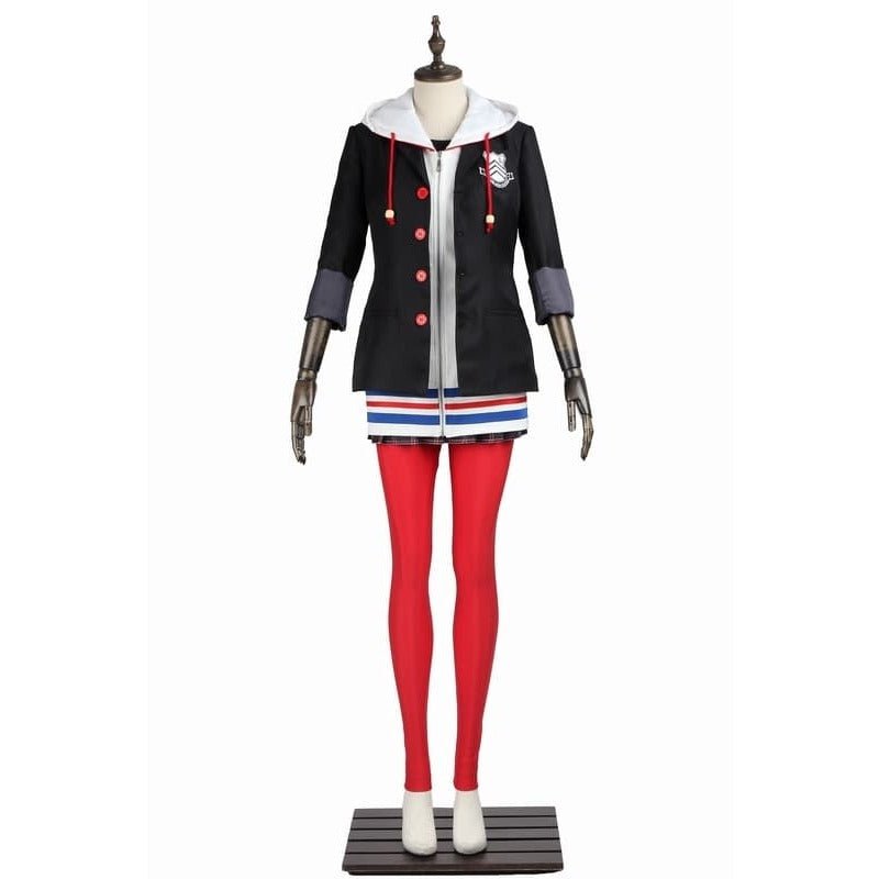 Fantasia de Cosplay Anne Takamaki de Persona 5 - Uniforme JK para Halloween e Festas - Estrela Cosplay