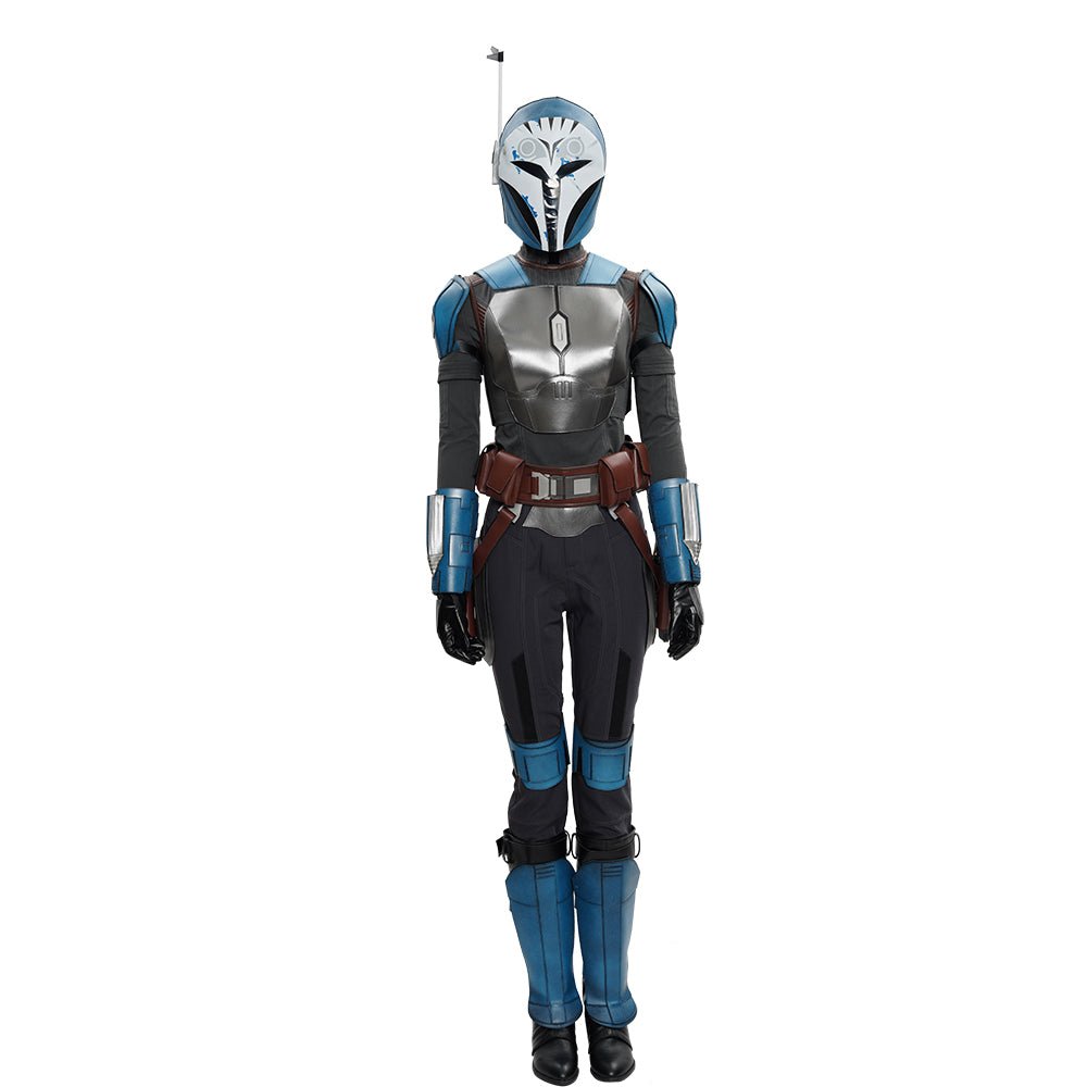 Fantasia de Cosplay Katan Kryze para Mulheres - Integração The Mandalorian - Estrela Cosplay
