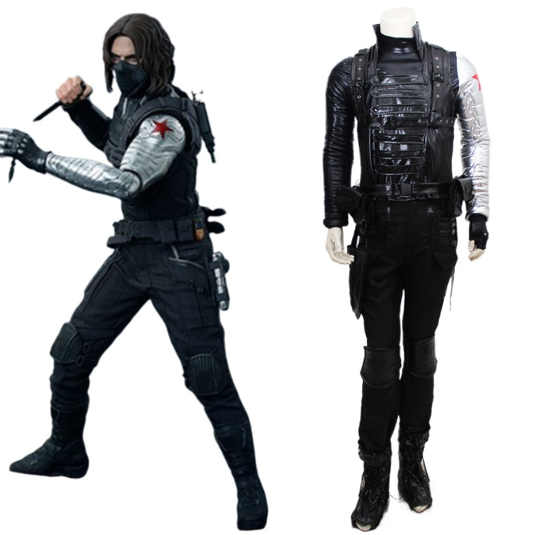 Fantasia de Cosplay do Capitão América Nova - Estrela Cosplay