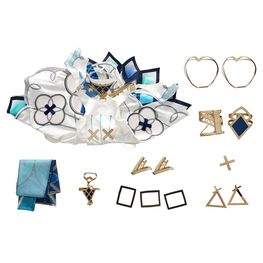 Fantasia Faruzan Genshin Impact para Mulheres - Traje Autêntico de Alta Qualidade para Fãs do Jogo - Estrela Cosplay