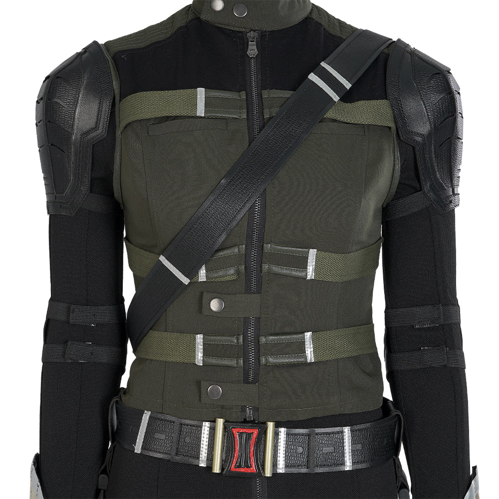 Traje de Cosplay Yelena Belova Thunderbolts - Roupa Fiel ao Filme - Estrela Cosplay