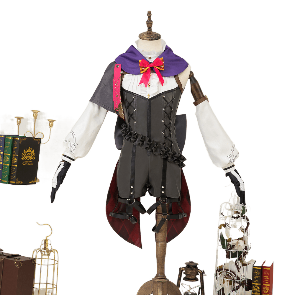 Genshin Impact—Fantasia de Cosplay Lynette | Liberte a Elegância de Fontaine - Estrela Cosplay