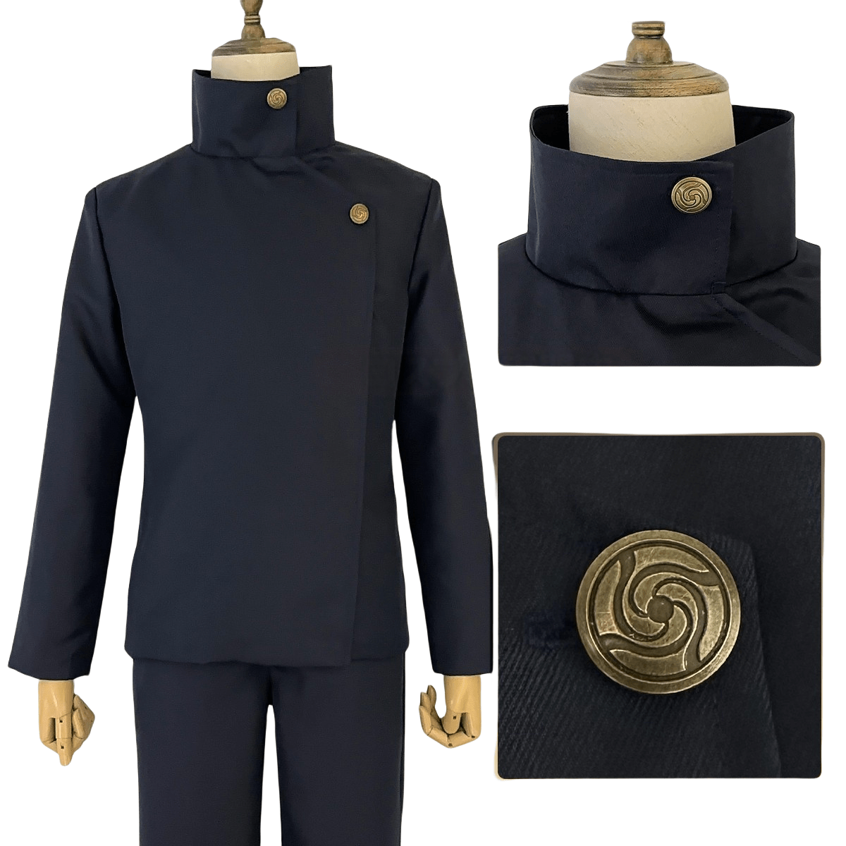 Fantasia de Cosplay Megumi Fushiguro de Jujutsu Kaisen - Traje de Anime de Alta Qualidade - Estrela Cosplay