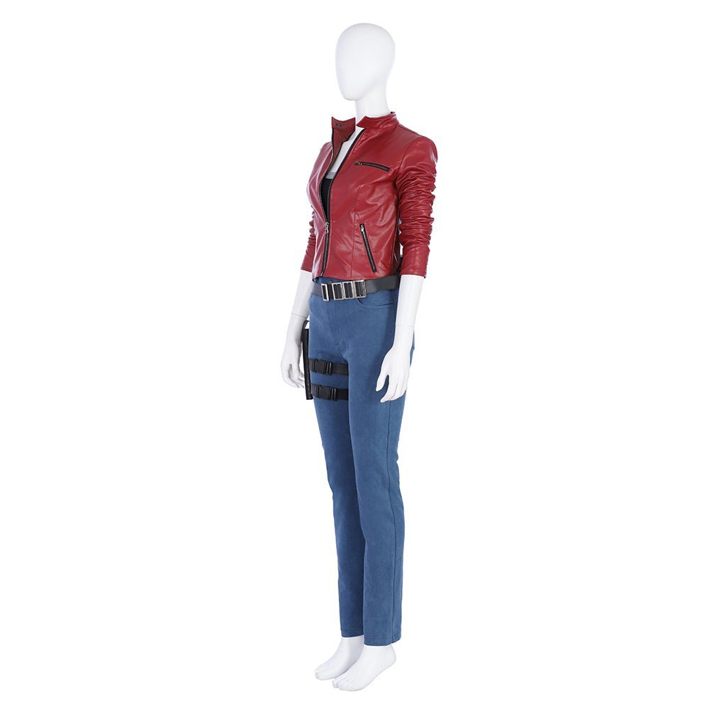 Traje de Cosplay Claire Redfield Resident Evil 2 Remake - Alta Qualidade - Estrela Cosplay