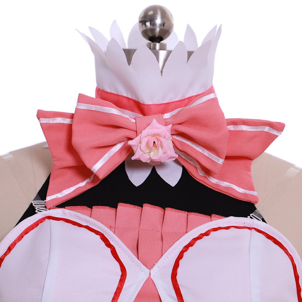 Vestido Rosa de Cosplay Sakura Miku Hatsune Miku Vocaloid - Estrela Cosplay