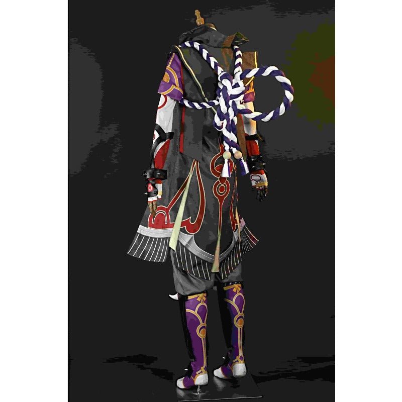 Traje de Cosplay Arataki Itto de Genshin Impact Feito à Mão - Estrela Cosplay