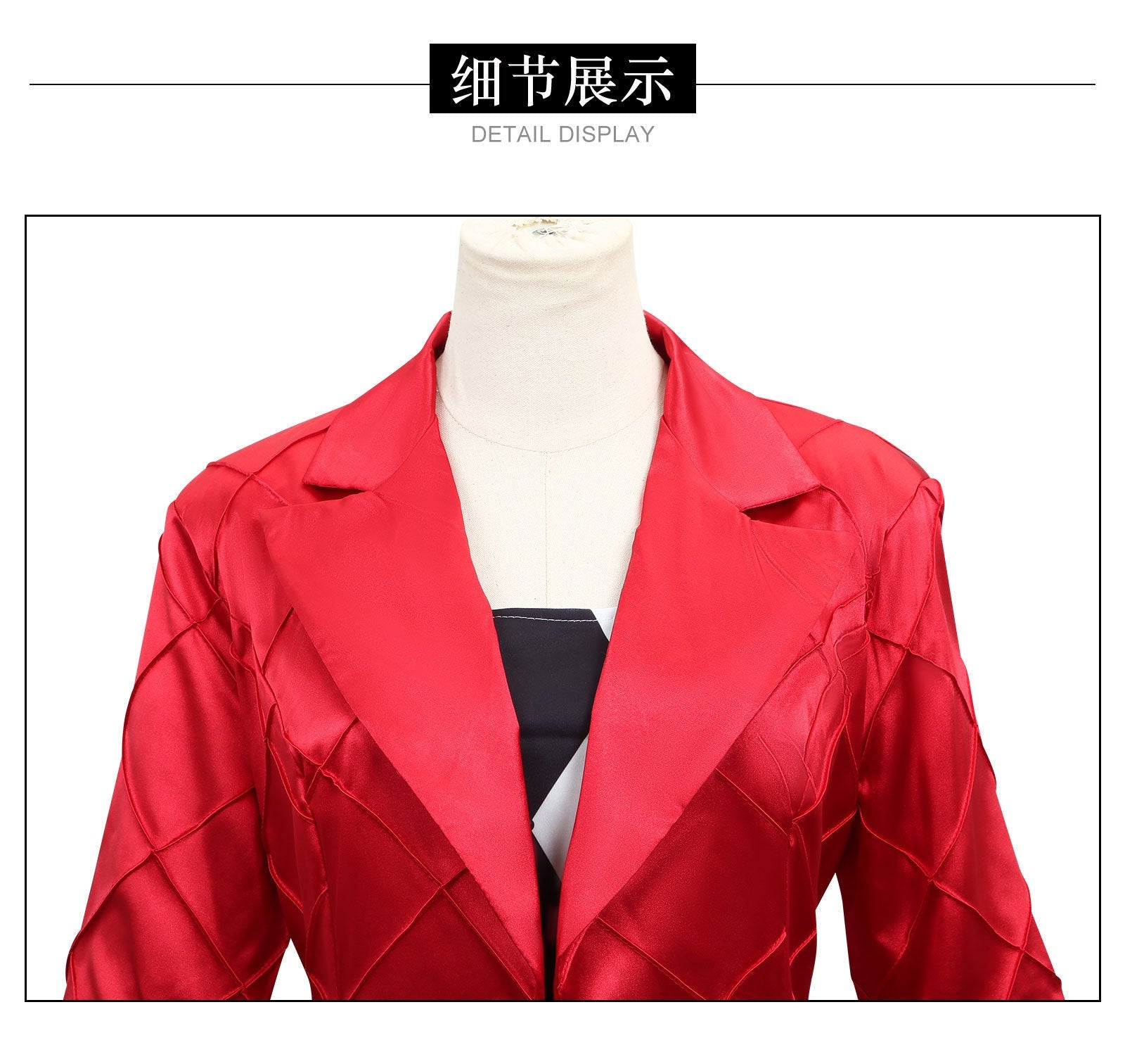 Fantasia de Cosplay Harley Quinn - Joker 2: Duplo Delírio para Halloween - Estrela Cosplay