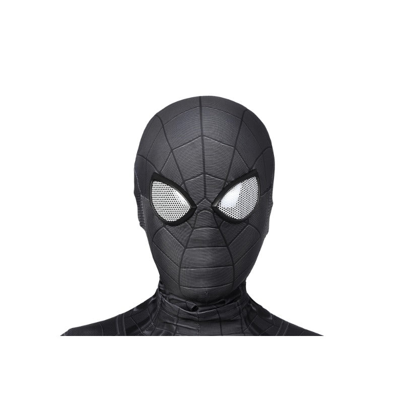Traje de Cosplay de Spider-Man Avançado Preto PS4 para Crianças, Fantasia de Halloween - Estrela Cosplay